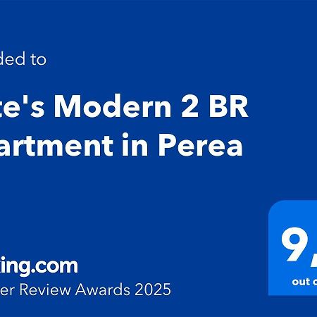 Kate'S Modern 2 Bedroom Apartment In Perea Peraía Zewnętrze zdjęcie